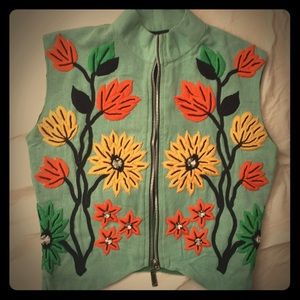 Chic embroidered jacket